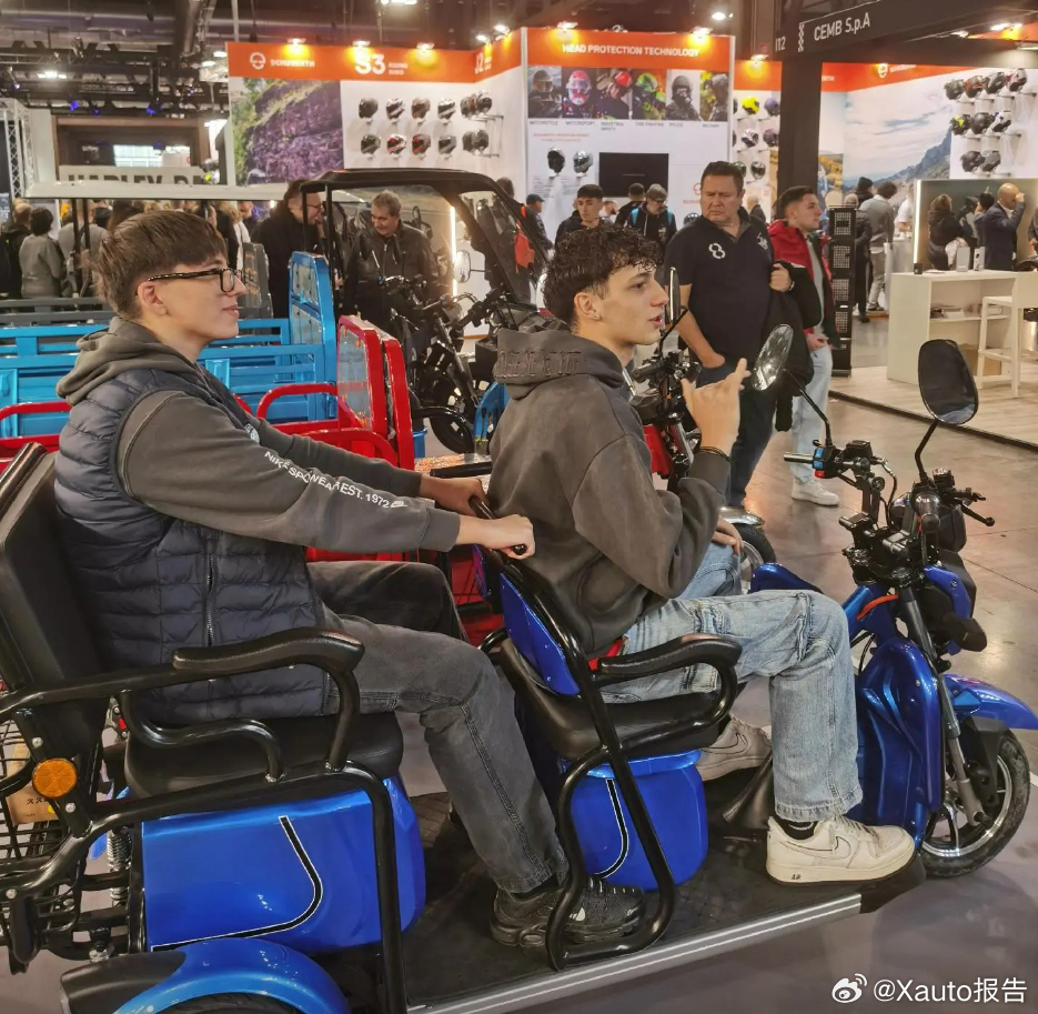 意大利車展，中國(guó)三蹦子意外成焦點(diǎn)